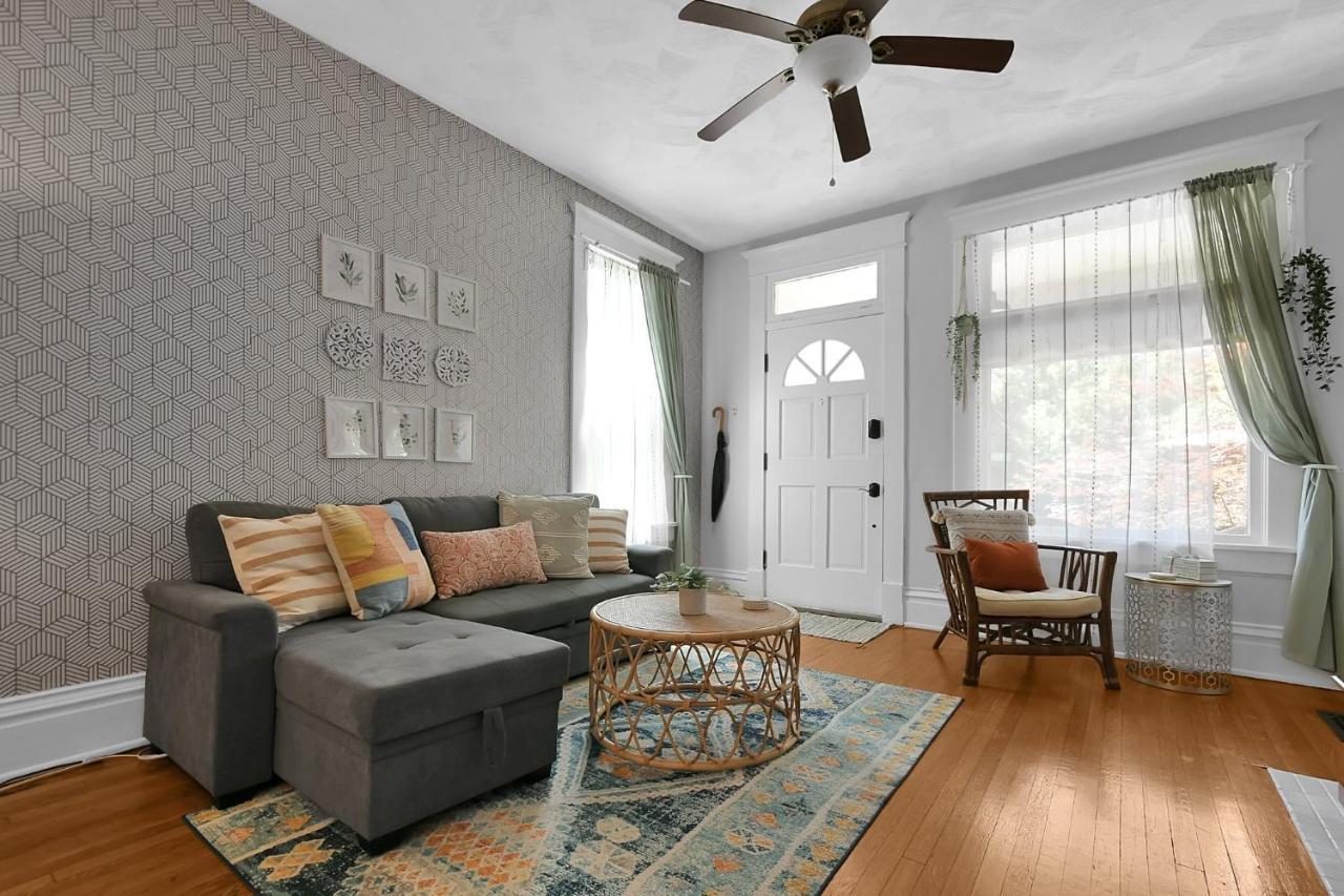 Modern Boho Stylish 1Br Near Dt On Historic Street Apartment Кълъмбъс Екстериор снимка